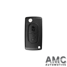 Load image into Gallery viewer, Peugeot/Citroen/DS 2 Button Flip Remote VA2 FSK 0536
